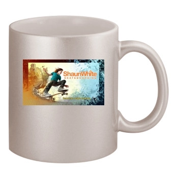 Shaun White 11oz Metallic Silver Mug