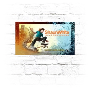 Shaun White Metal Wall Art