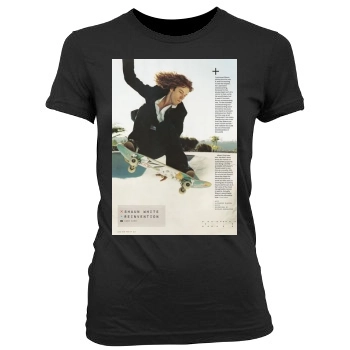 Shaun White Women's Junior Cut Crewneck T-Shirt