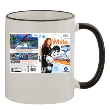 Shaun White 11oz Colored Rim & Handle Mug