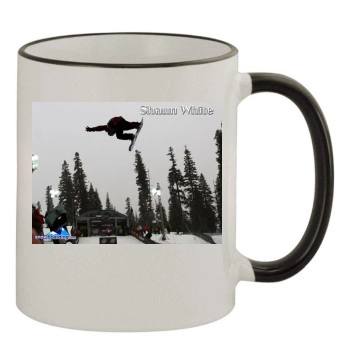 Shaun White 11oz Colored Rim & Handle Mug