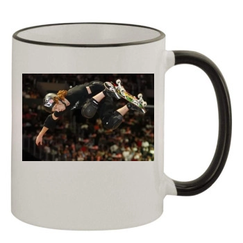 Shaun White 11oz Colored Rim & Handle Mug