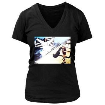 Shaun White Women's Deep V-Neck TShirt