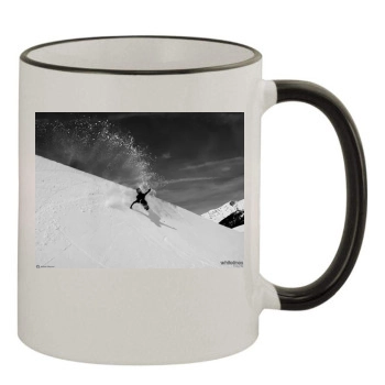 Shaun White 11oz Colored Rim & Handle Mug