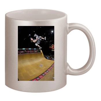 Shaun White 11oz Metallic Silver Mug