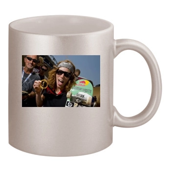 Shaun White 11oz Metallic Silver Mug