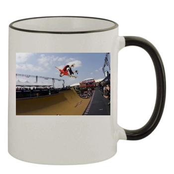 Shaun White 11oz Colored Rim & Handle Mug