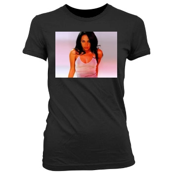 Aaliyah Women's Junior Cut Crewneck T-Shirt