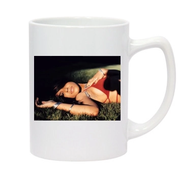 Aaliyah 14oz White Statesman Mug