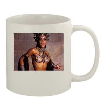 Aaliyah 11oz White Mug