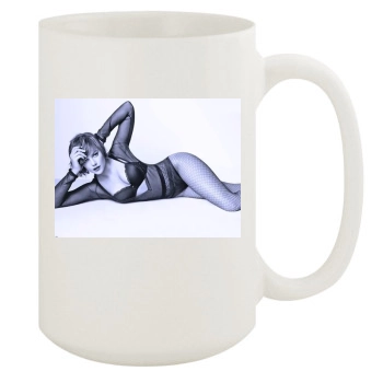 Abbie Cornish 15oz White Mug