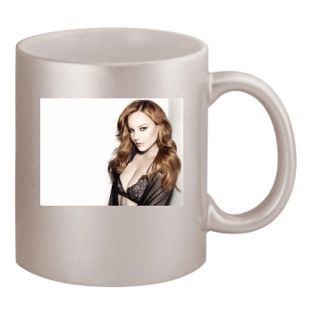 Abbie Cornish 11oz Metallic Silver Mug