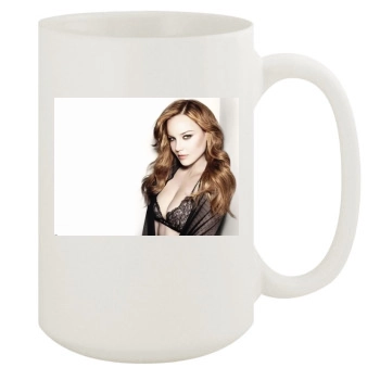 Abbie Cornish 15oz White Mug