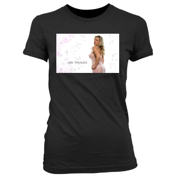 Abi Titmuss Women's Junior Cut Crewneck T-Shirt