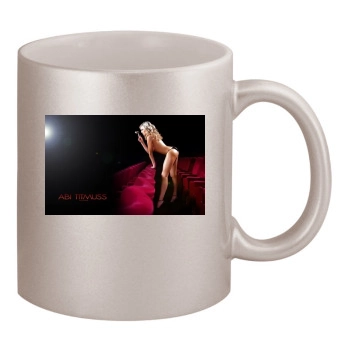 Abi Titmuss 11oz Metallic Silver Mug