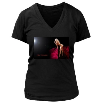 Abi Titmuss Women's Deep V-Neck TShirt