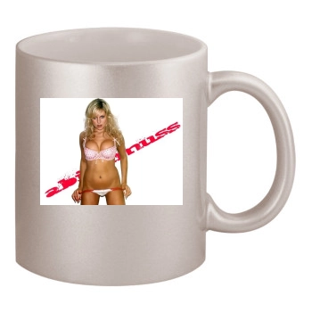 Abi Titmuss 11oz Metallic Silver Mug