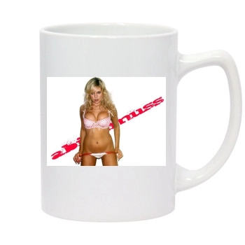 Abi Titmuss 14oz White Statesman Mug