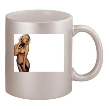 Abi Titmuss 11oz Metallic Silver Mug