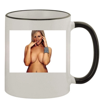 Abi Titmuss 11oz Colored Rim & Handle Mug