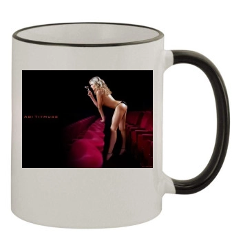 Abi Titmuss 11oz Colored Rim & Handle Mug