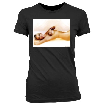 Abi Titmuss Women's Junior Cut Crewneck T-Shirt