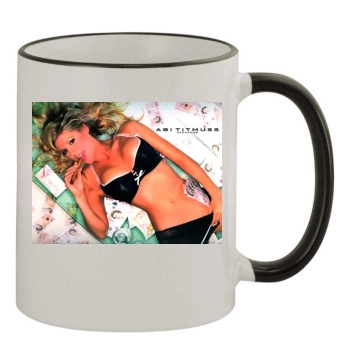 Abi Titmuss 11oz Colored Rim & Handle Mug