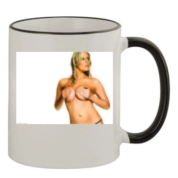 Abi Titmuss 11oz Colored Rim & Handle Mug