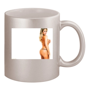 Abi Titmuss 11oz Metallic Silver Mug