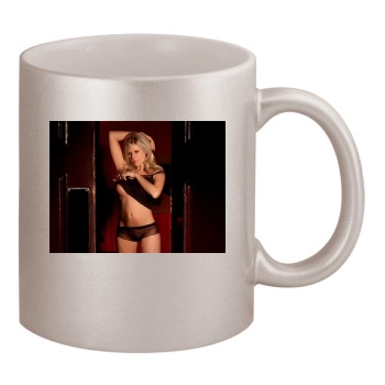 Abi Titmuss 11oz Metallic Silver Mug