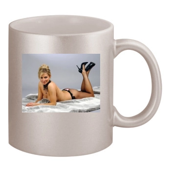 Abi Titmuss 11oz Metallic Silver Mug