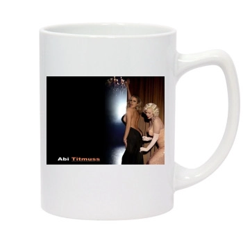 Abi Titmuss 14oz White Statesman Mug