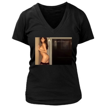 Abi Titmuss Women's Deep V-Neck TShirt