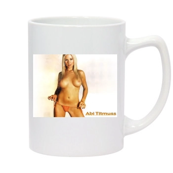 Abi Titmuss 14oz White Statesman Mug