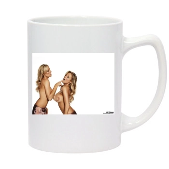 Abi Titmuss 14oz White Statesman Mug