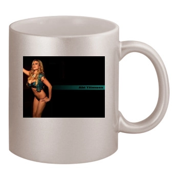 Abi Titmuss 11oz Metallic Silver Mug