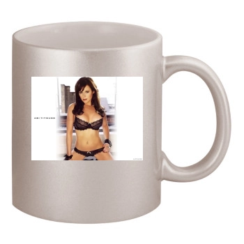 Abi Titmuss 11oz Metallic Silver Mug