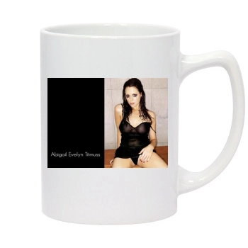 Abi Titmuss 14oz White Statesman Mug