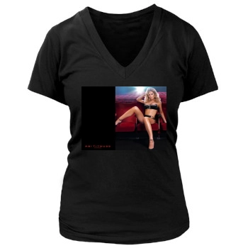 Abi Titmuss Women's Deep V-Neck TShirt