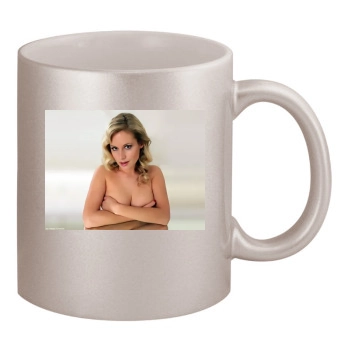 Abi Titmuss 11oz Metallic Silver Mug