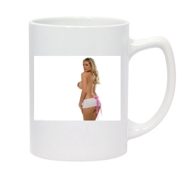 Abi Titmuss 14oz White Statesman Mug