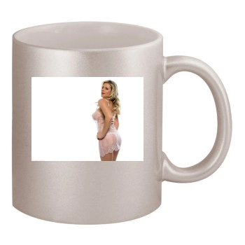 Abi Titmuss 11oz Metallic Silver Mug