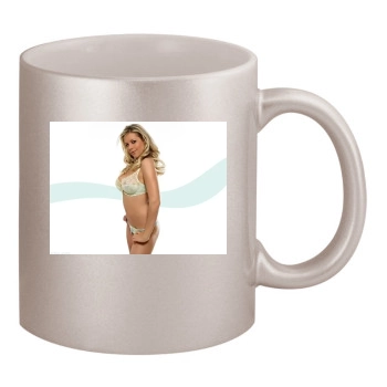 Abi Titmuss 11oz Metallic Silver Mug