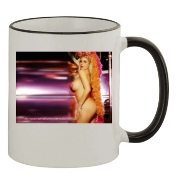 Abi Titmuss 11oz Colored Rim & Handle Mug