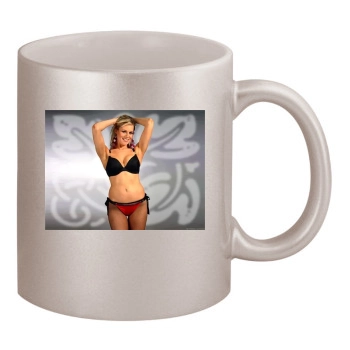 Abi Titmuss 11oz Metallic Silver Mug