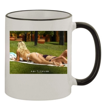 Abi Titmuss 11oz Colored Rim & Handle Mug