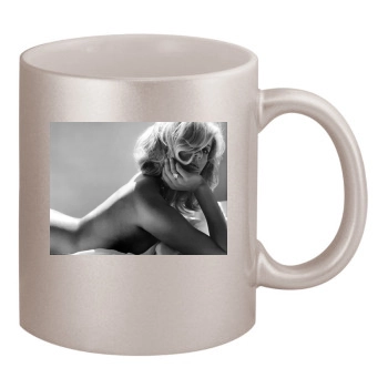 Abi Titmuss 11oz Metallic Silver Mug