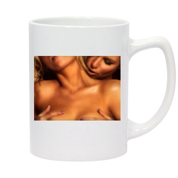 Abi Titmuss 14oz White Statesman Mug