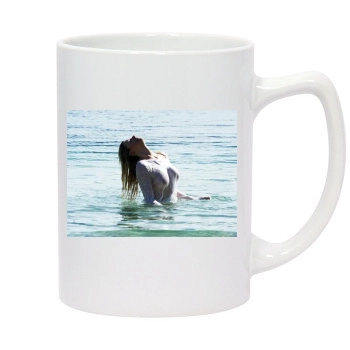 Abi Titmuss 14oz White Statesman Mug