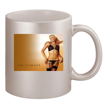 Abi Titmuss 11oz Metallic Silver Mug